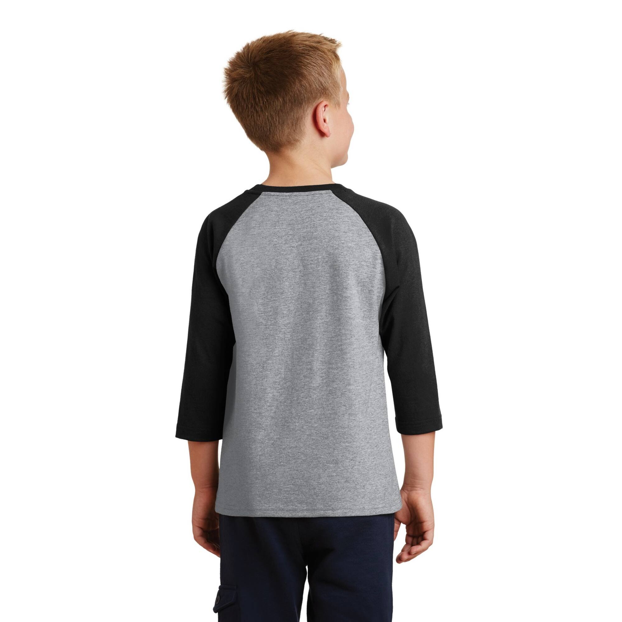 Port & Company Youth Raglan Tee